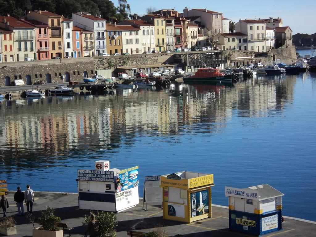 Appartement La Mediterranee Vue Sur Mer Plein Soleil 3 Climatisations Reversibles Port Vendres ห้อง รูปภาพ